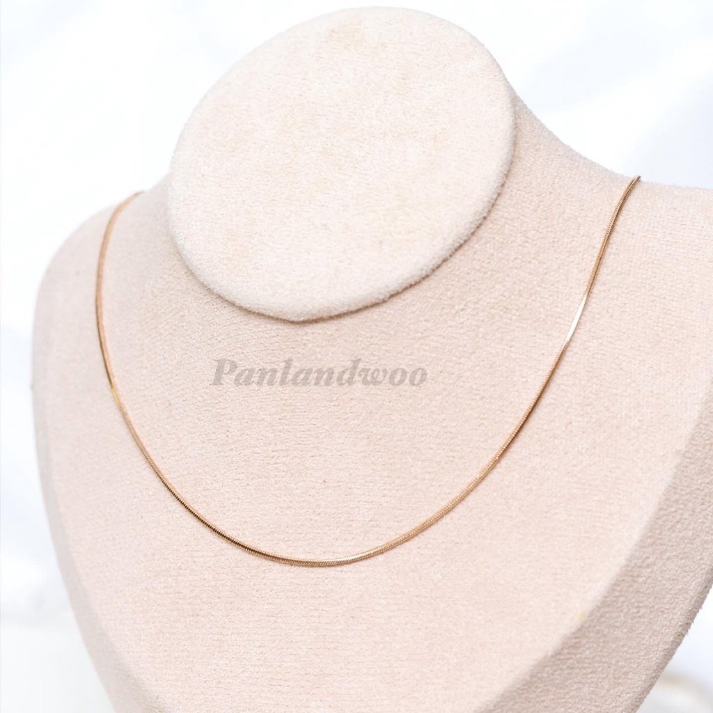 Panlandwoo - Rantai Kalung Titanium Wanita Nile - Gambar 3
