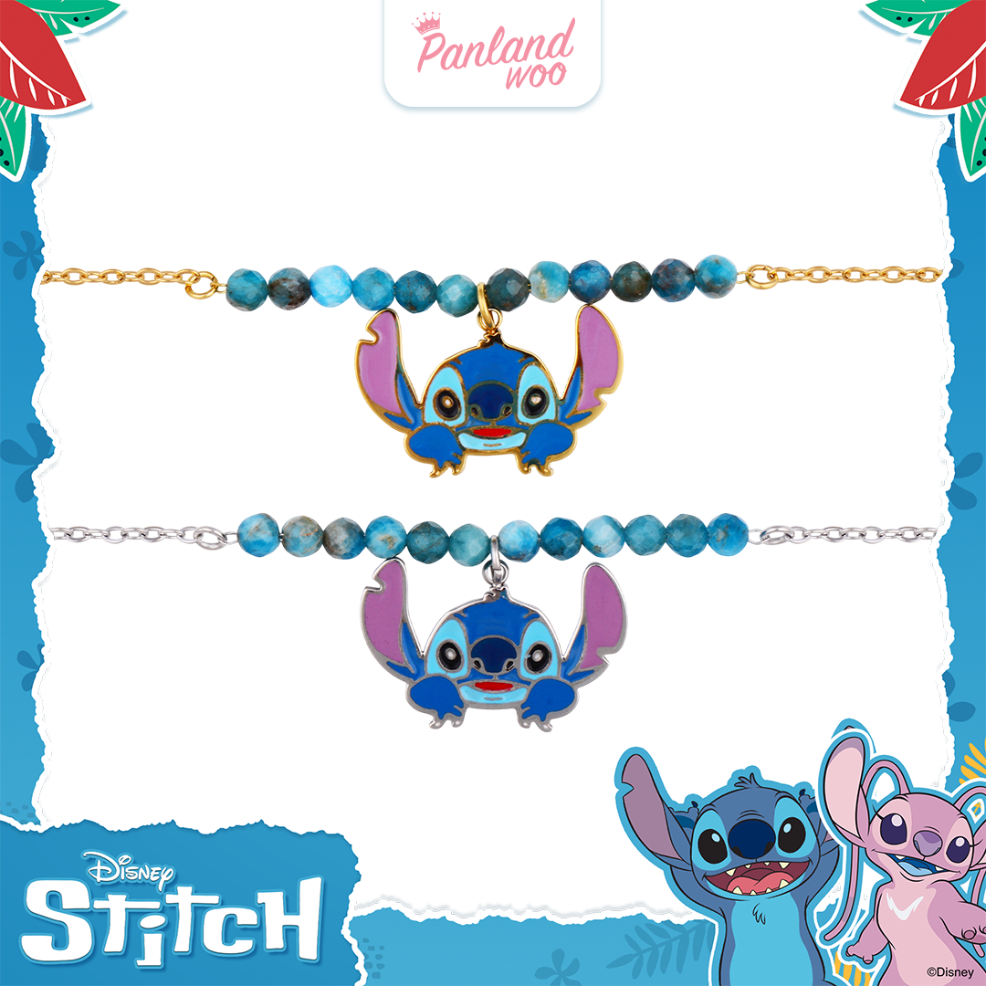 Panlandwoo - Stitch Collection - Gelang Tangan Titanium Wanita Fior Adjustable - Gambar 2