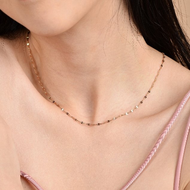 Panlandwoo - Rantai Kalung Titanium Wanita Soda - Gambar 4