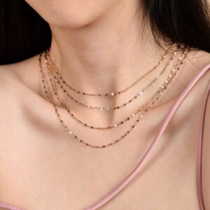 Panlandwoo - Rantai Kalung Titanium Wanita Soda - Gambar 9