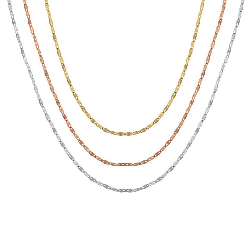 Panlandwoo - Rantai Kalung Titanium Wanita Soda