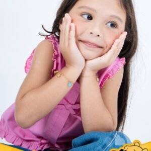 Panlandwoo Kids - Winnie The Pooh Collection - Gelang Tangan Titanium Anak Icarus Adjustable - Gambar 3