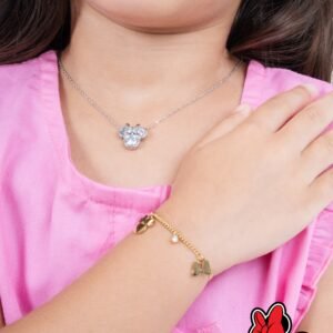 Panlandwoo Kids - Mickey & Minnie Mouse Collection - Gelang Tangan Titanium Anak Sugar Plum Adjustable - Gambar 5