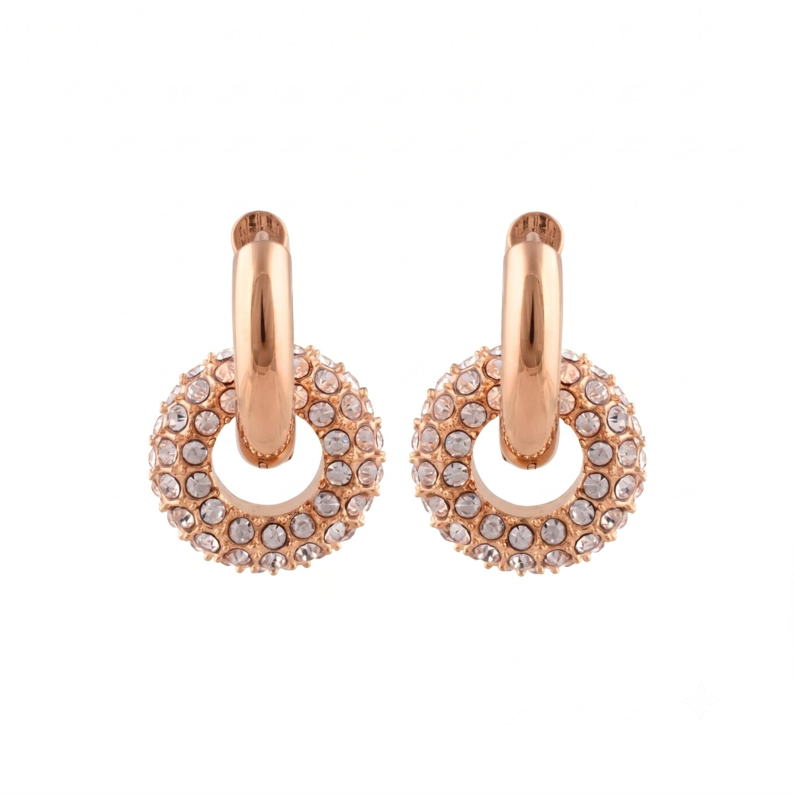 Panlandwoo - Anting Hoop Titanium Wanita Loyal - Gambar 4