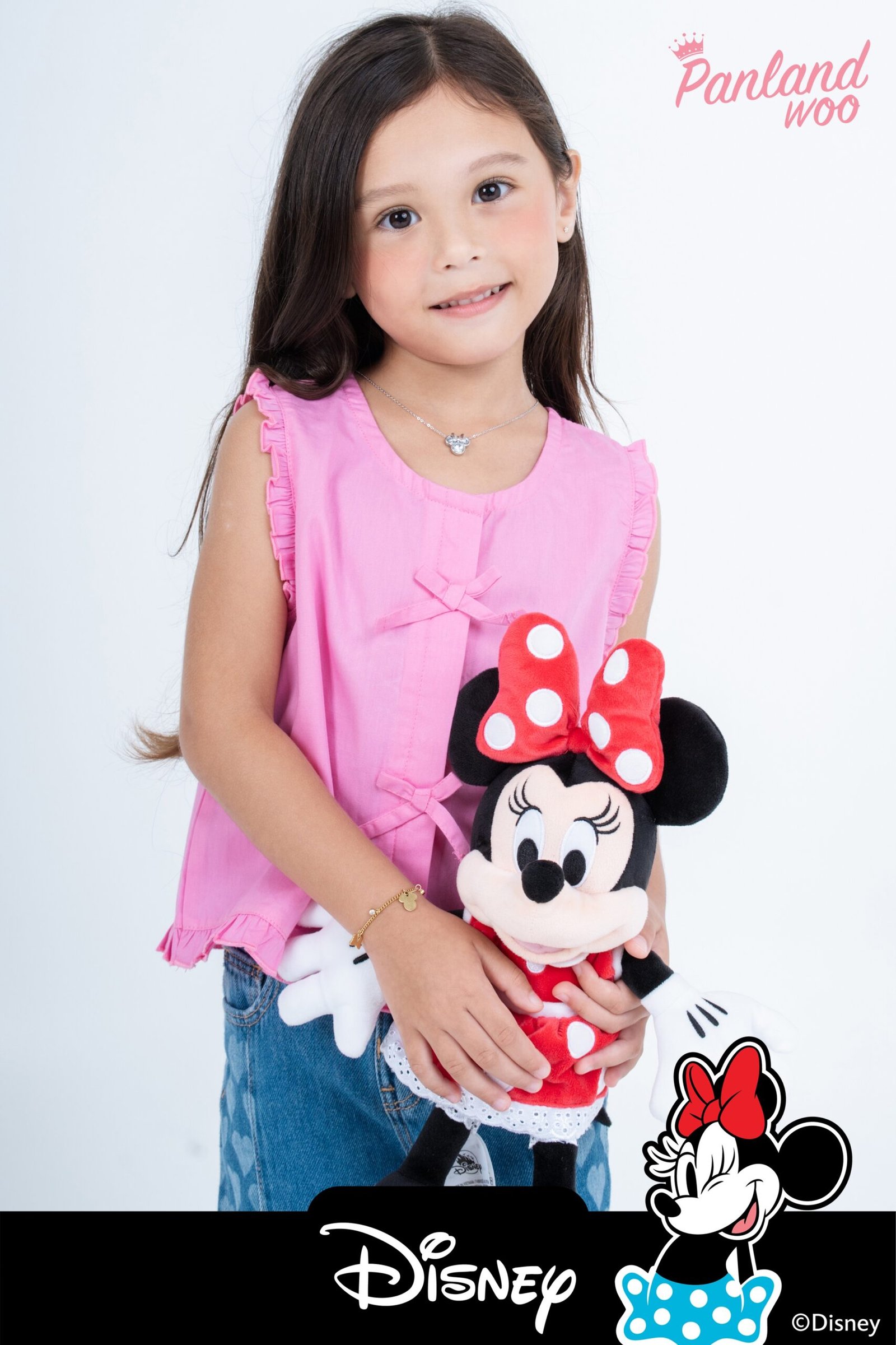 Panlandwoo Kids - Mickey & Minnie Mouse Collection - Kalung Titanium Anak Lylo Adjustable - Gambar 9