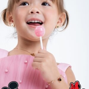 Panlandwoo Kids - Mickey & Minnie Mouse Collection - Gelang Tangan Titanium Anak Cookie Adjustable - Gambar 5