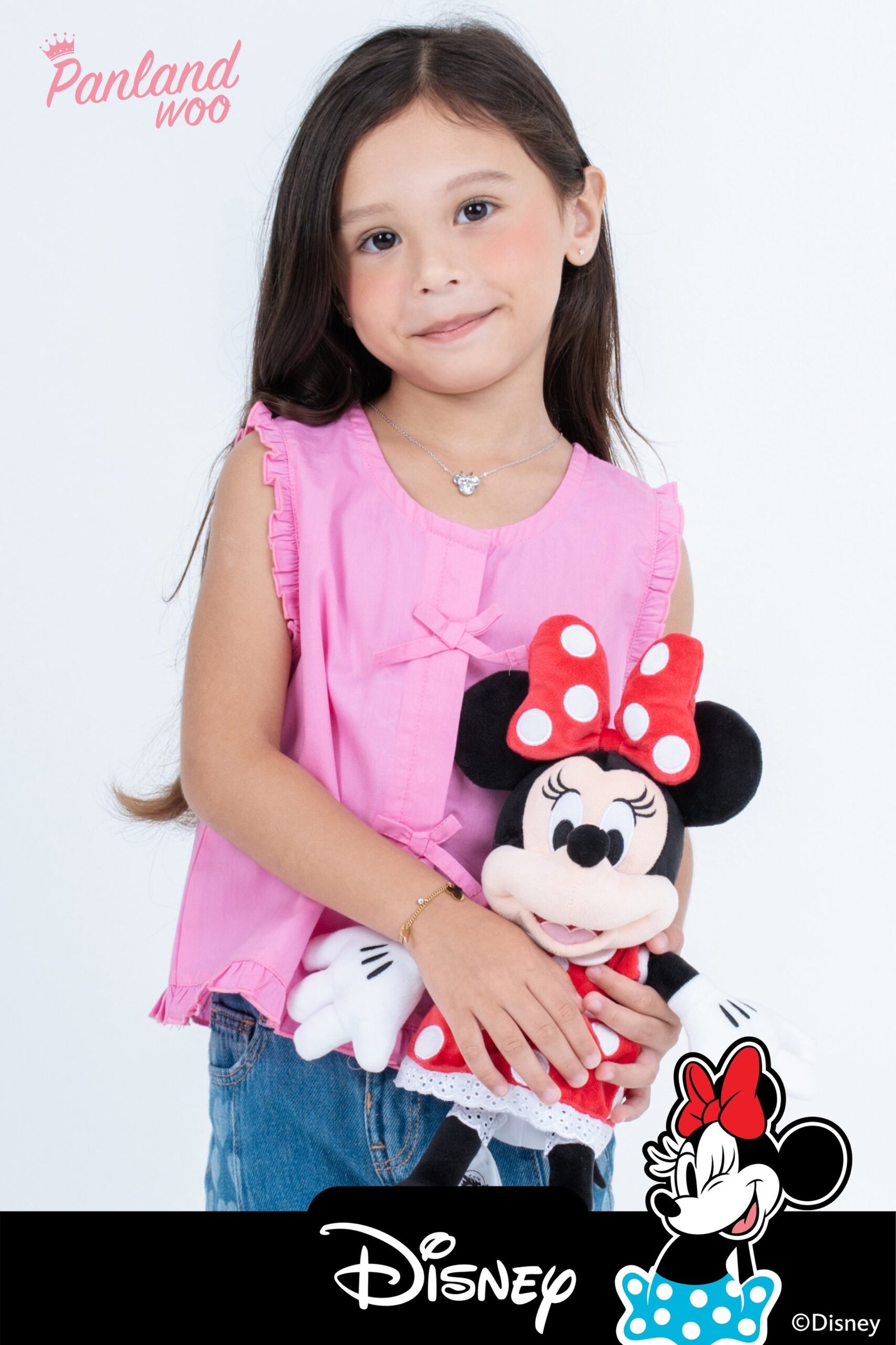 Panlandwoo Kids - Mickey & Minnie Mouse Collection - Gelang Tangan Titanium Anak Sugar Plum Adjustable - Gambar 6
