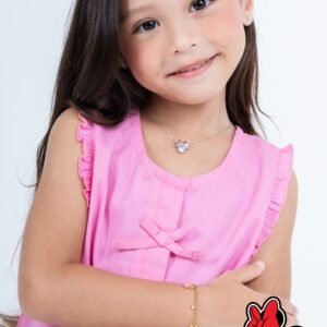 Panlandwoo Kids - Mickey & Minnie Mouse Collection - Gelang Tangan Titanium Anak Sugar Plum Adjustable - Gambar 3
