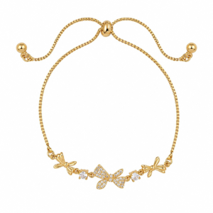 Panlandwoo - Gelang Serut Rhodium Wild Adjustable