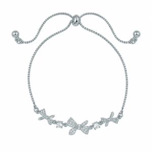 Panlandwoo - Gelang Serut Rhodium Wild Adjustable - Gambar 6