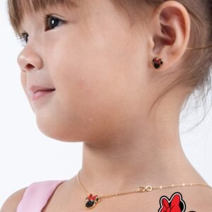 Panlandwoo Kids - Mickey & Minnie Mouse Collection - Anting Set Titanium Anak Baker - Gambar 3