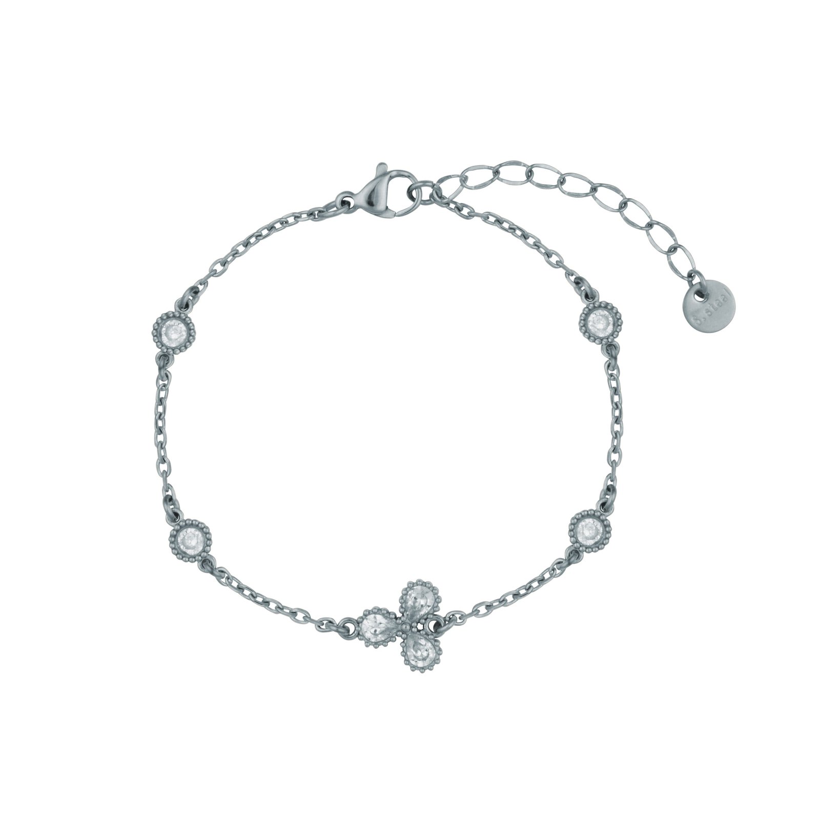 Panlandwoo - Gelang Tangan Stainless Wanita Brigid Adjustable - Gambar 4