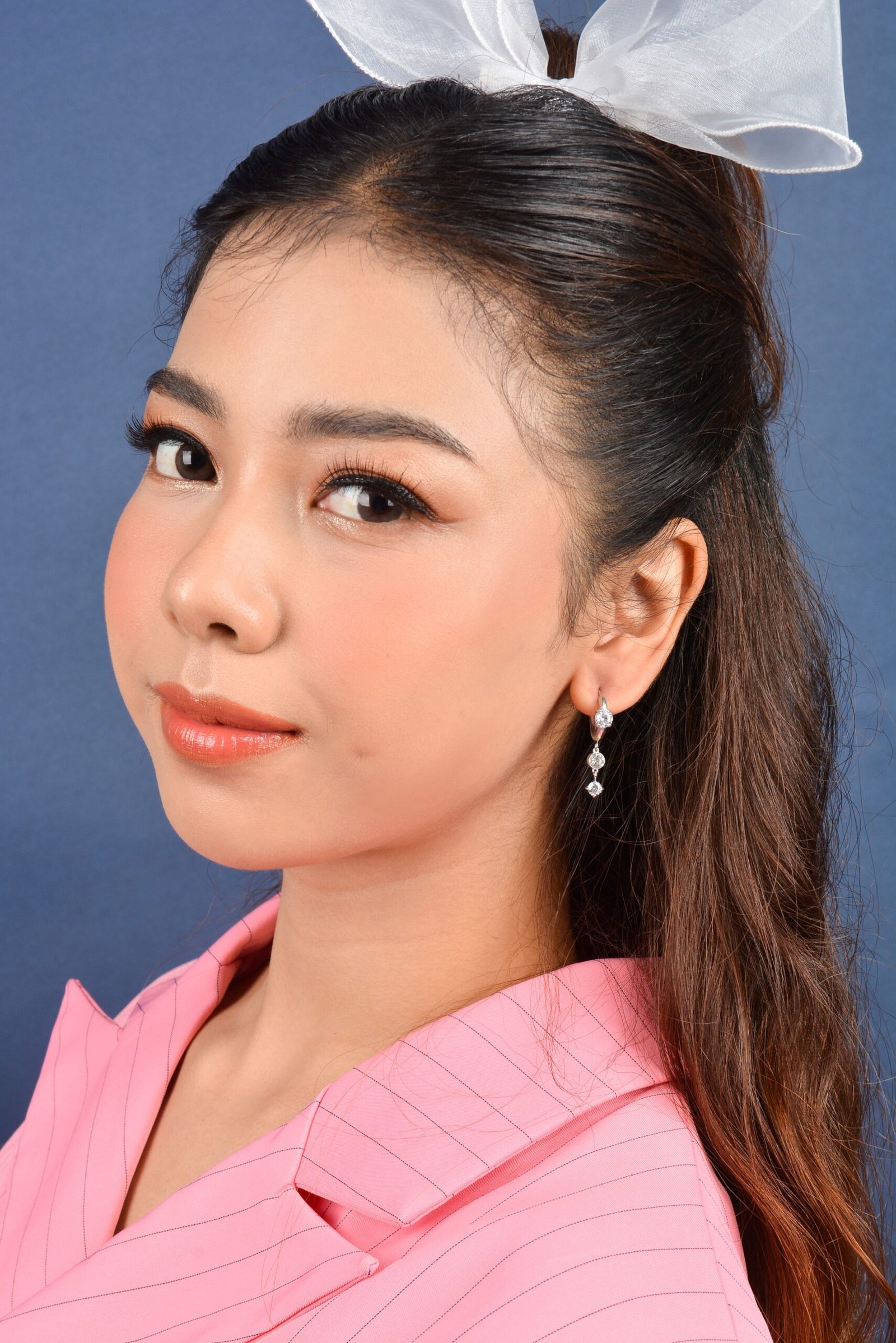 Panlandwoo - Anting Hoop Titanium Wanita Costa - Gambar 2