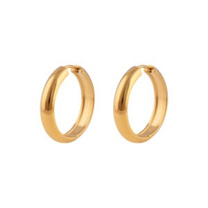 Alternative view of Panlandwoo - Anting Hoop Titanium Wanita Holle