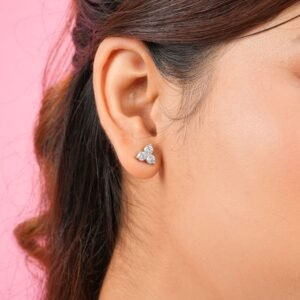 Panlandwoo - Anting Set Titanium Wanita Lewis - Gambar 6