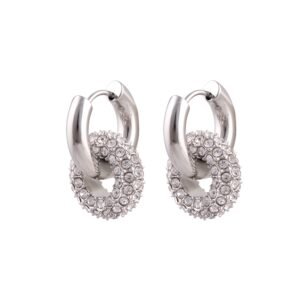 Panlandwoo - Anting Hoop Titanium Wanita Loyal - Gambar 7