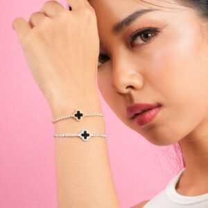 Panlandwoo - Gelang Tangan Stainless Wanita Tucana Adjustable - Gambar 3