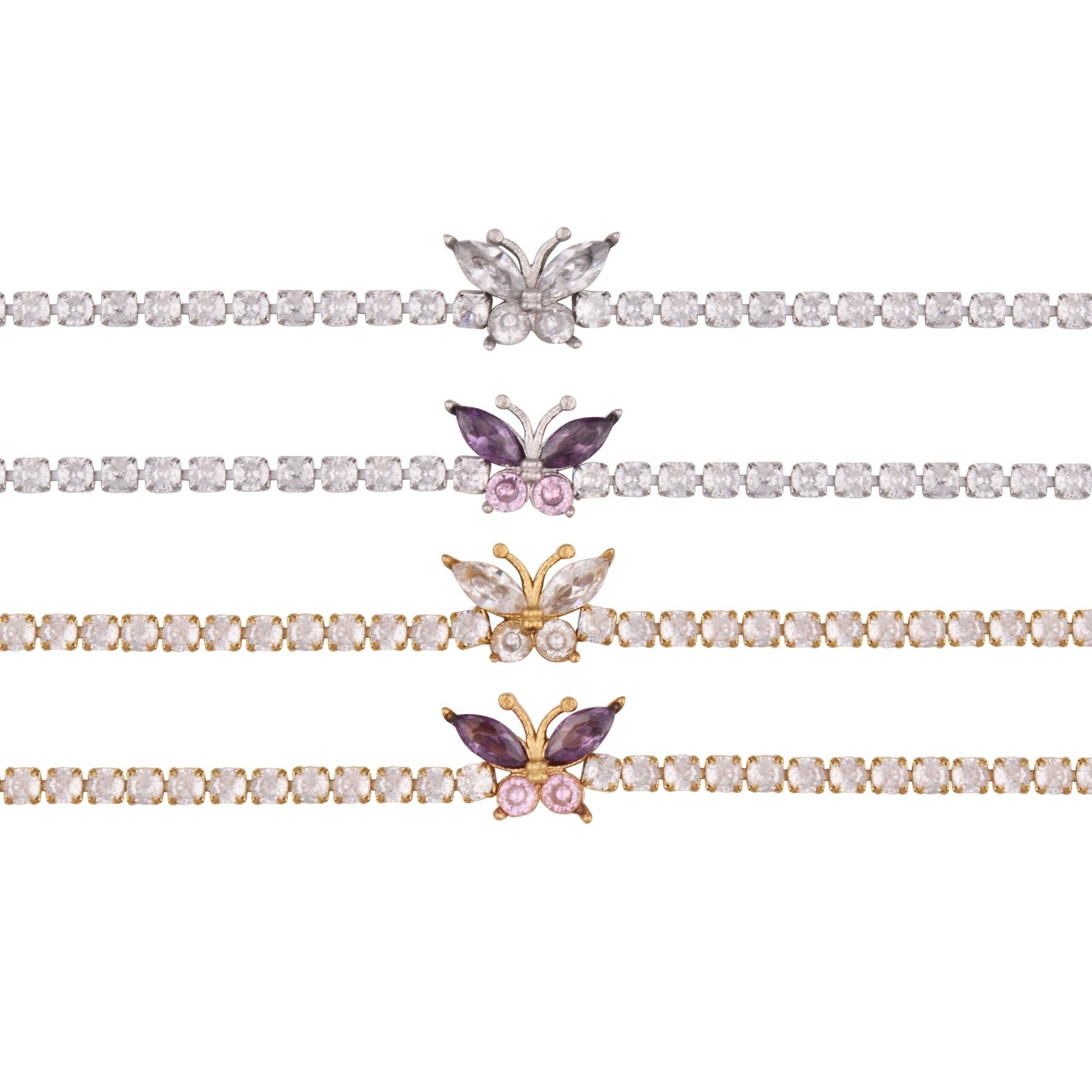 Panlandwoo - Gelang Tangan Stainless Wanita Lyra Adjustable - Gambar 2