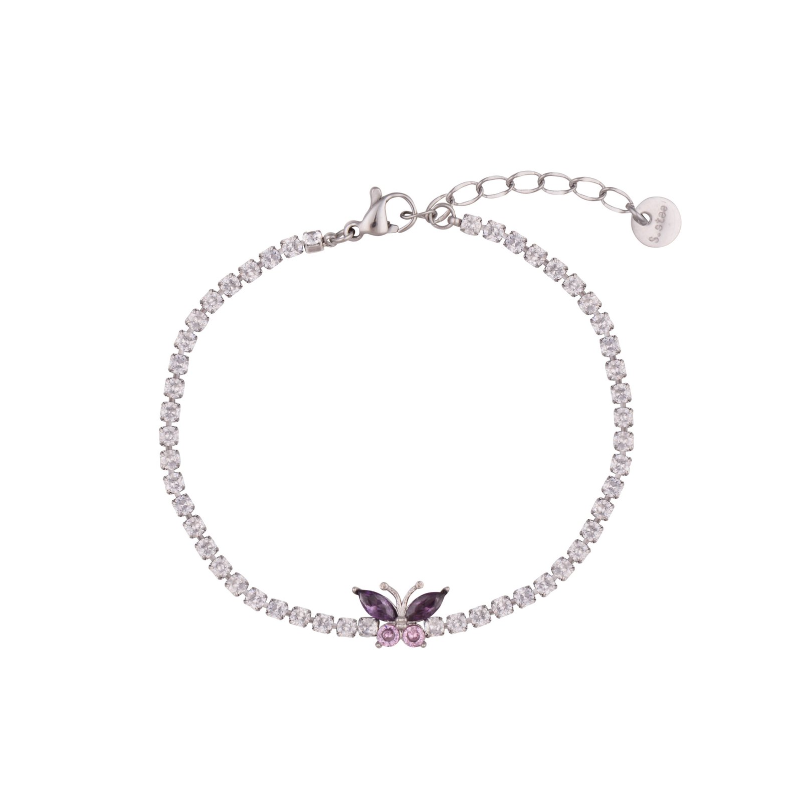 Panlandwoo - Gelang Tangan Stainless Wanita Lyra Adjustable - Gambar 9
