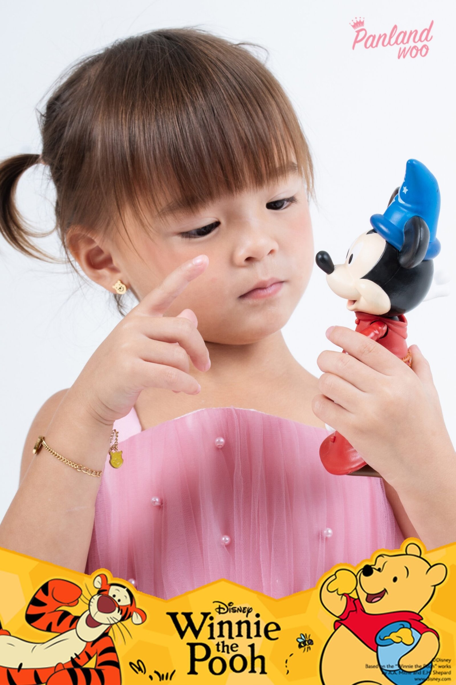 Panlandwoo Kids - Winnie The Pooh Collection - Anting Set Titanium Anak Aero - Gambar 7