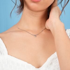 Panlandwoo - Kalung Stainless Wanita Russa Adjustable - Gambar 2