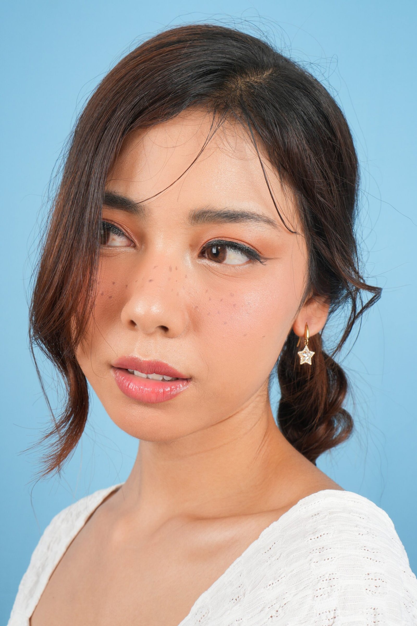 Panlandwoo - Anting Tusuk Titanium Wanita Savina - Gambar 4