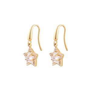 Panlandwoo - Anting Tusuk Titanium Wanita Savina - Gambar 3