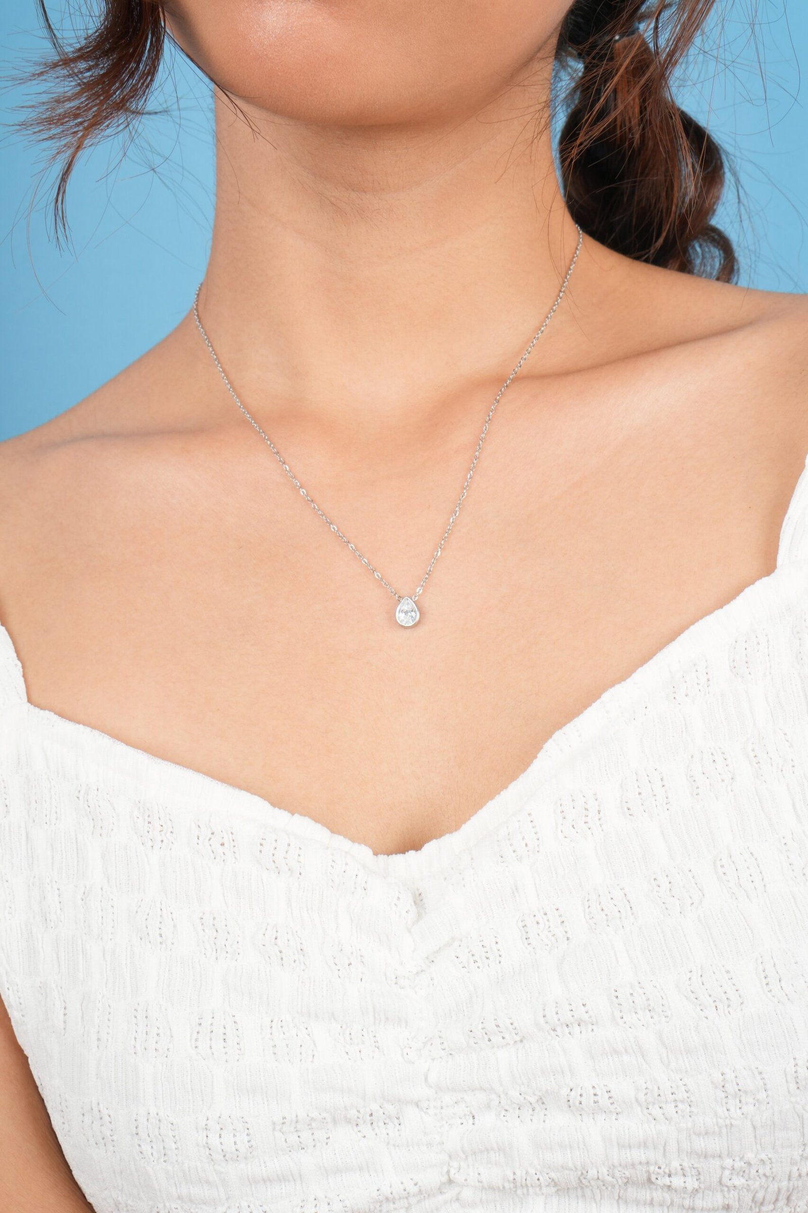 Panlandwoo - Kalung Stainless Wanita Verdi Adjustable - Gambar 2