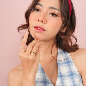 Alternative view of Panlandwoo - Cincin Set Titanium Wanita Exandria