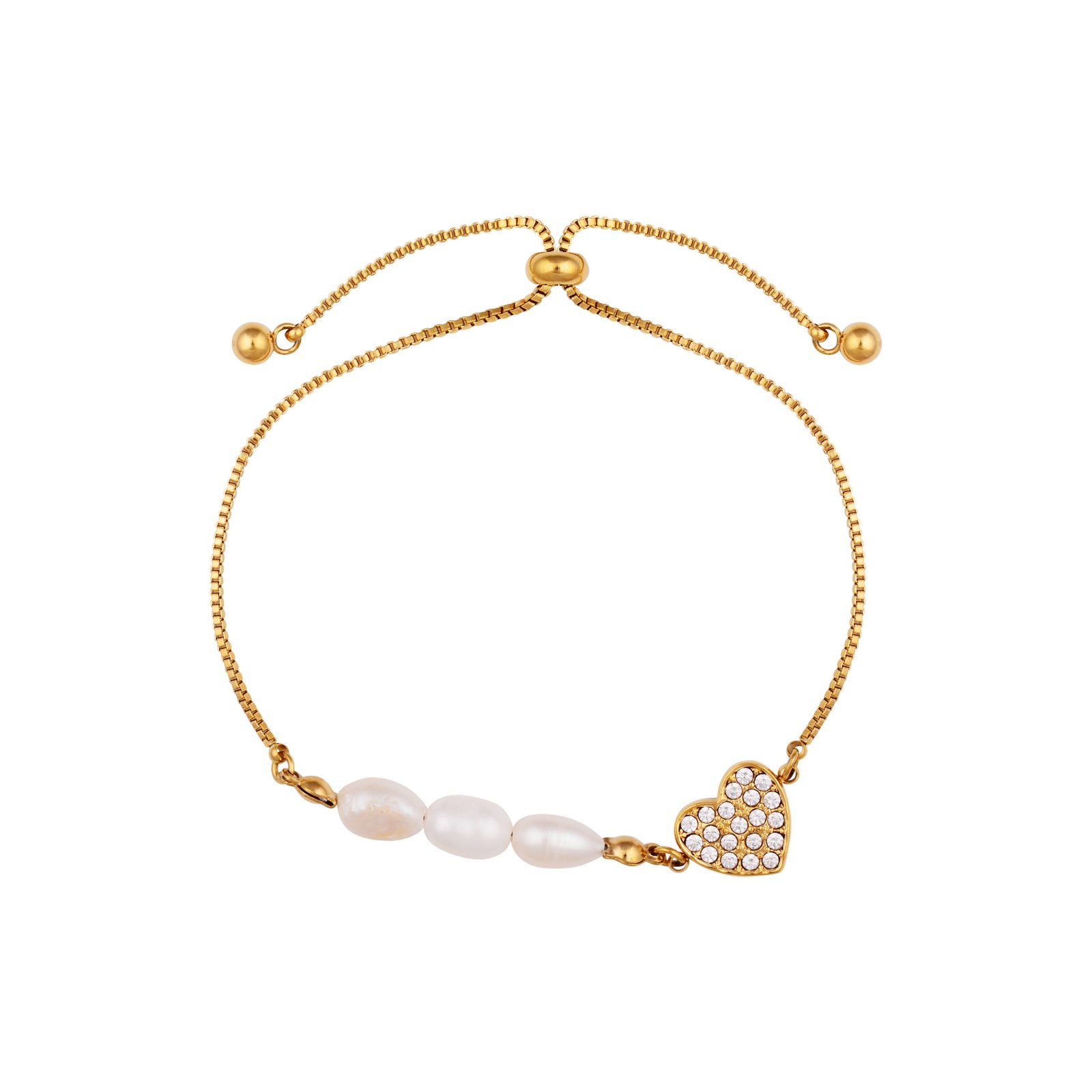 Panlandwoo - Gelang Serut Titanium Wanita Aradia Adjustable