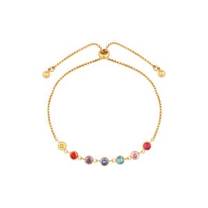 Panlandwoo - Gelang Serut Titanium Wanita Rayne Adjustable
