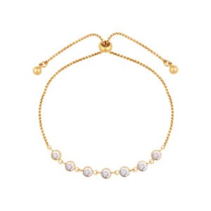 Panlandwoo - Gelang Serut Titanium Wanita Rayne Adjustable - Gambar 9
