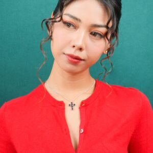 Panlandwoo - Kalung Titanium Wanita Nuri Adjustable - Gambar 3