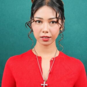 Panlandwoo - Kalung Titanium Wanita Pyralis Adjustable - Gambar 5
