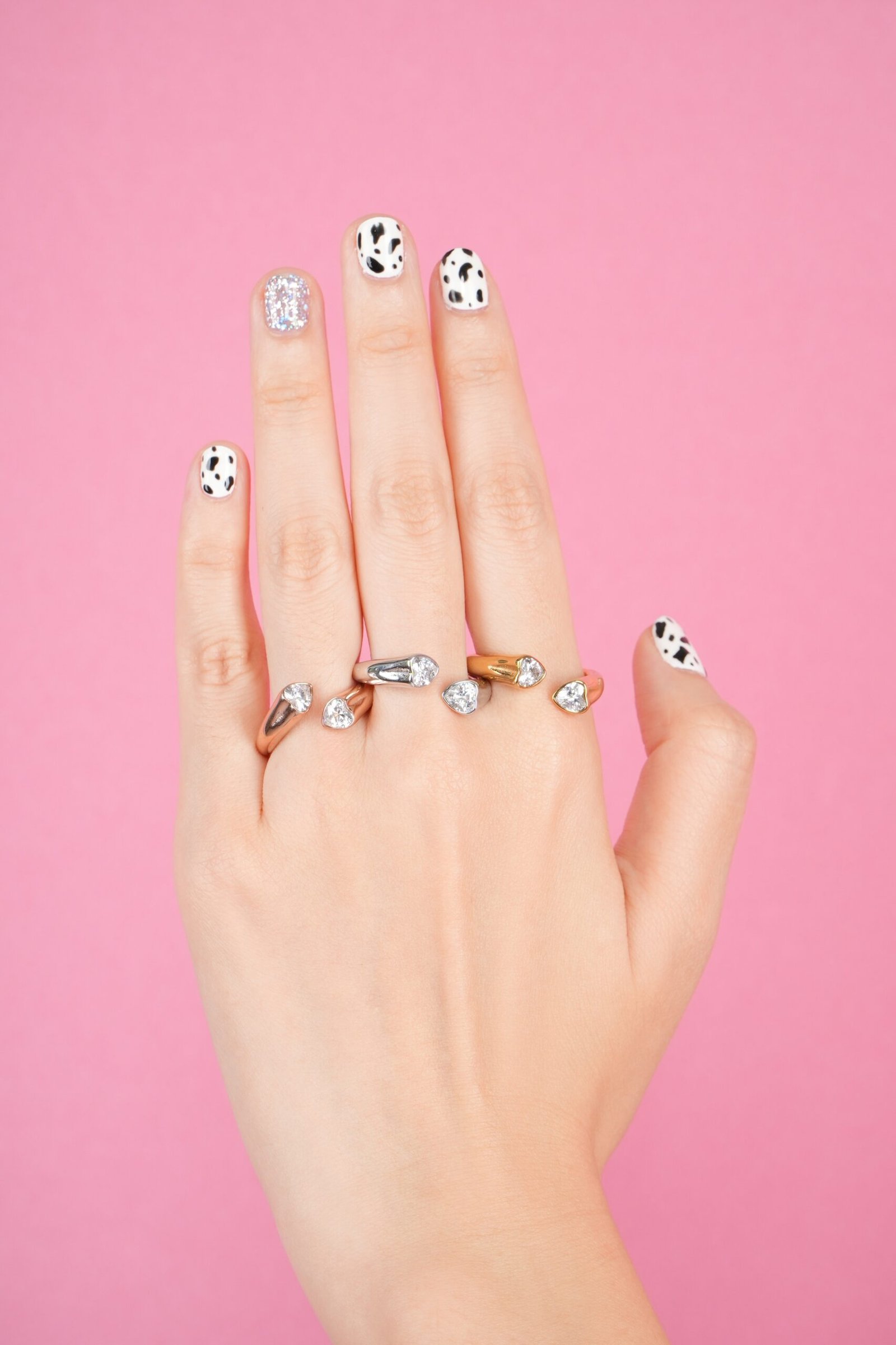 Panlandwoo - Cincin Titanium Wanita Cambree Adjustable - Gambar 4