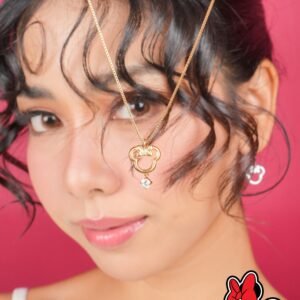 Panlandwoo - Mickey & Minnie Mouse Collection - Kalung Titanium Wanita Somerset Adjustable - Gambar 6