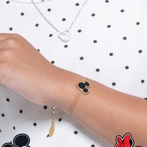 Panlandwoo Kids - Mickey & Minnie Mouse Collection - Gelang Tangan Titanium Anak Kissy Adjustable - Gambar 3