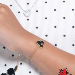 Panlandwoo Kids - Mickey & Minnie Mouse Collection - Gelang Tangan Titanium Anak Kissy Adjustable - Gambar 6