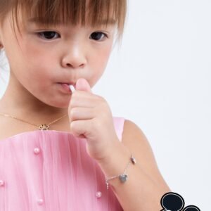Panlandwoo Kids - Mickey & Minnie Mouse Collection - Gelang Tangan Titanium Anak Mayer Adjustable - Gambar 5