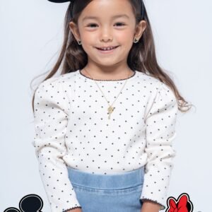 Panlandwoo Kids - Mickey & Minnie Mouse Collection - Kalung Titanium Anak Honeydew Adjustable - Gambar 3