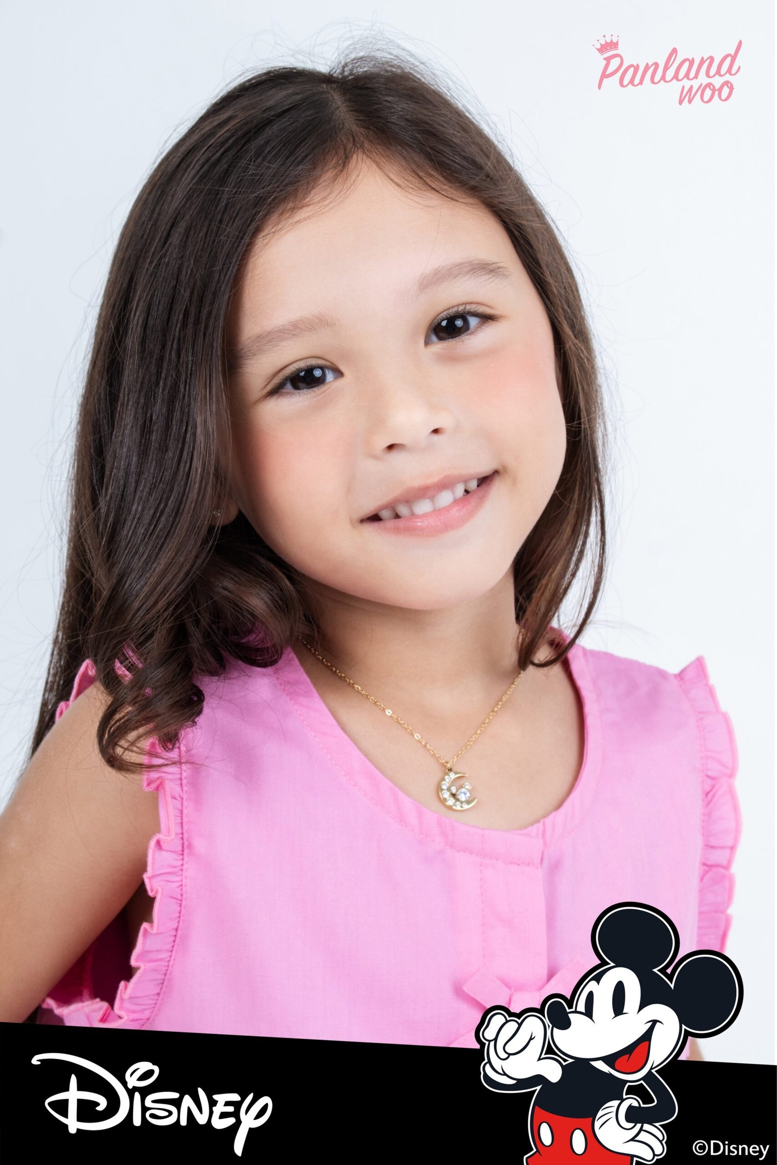 Panlandwoo Kids - Mickey & Minnie Mouse Collection - Kalung Titanium Anak Tomesha Adjustable - Gambar 6