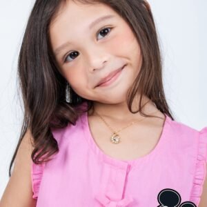 Panlandwoo Kids - Mickey & Minnie Mouse Collection - Kalung Titanium Anak Tomesha Adjustable - Gambar 4