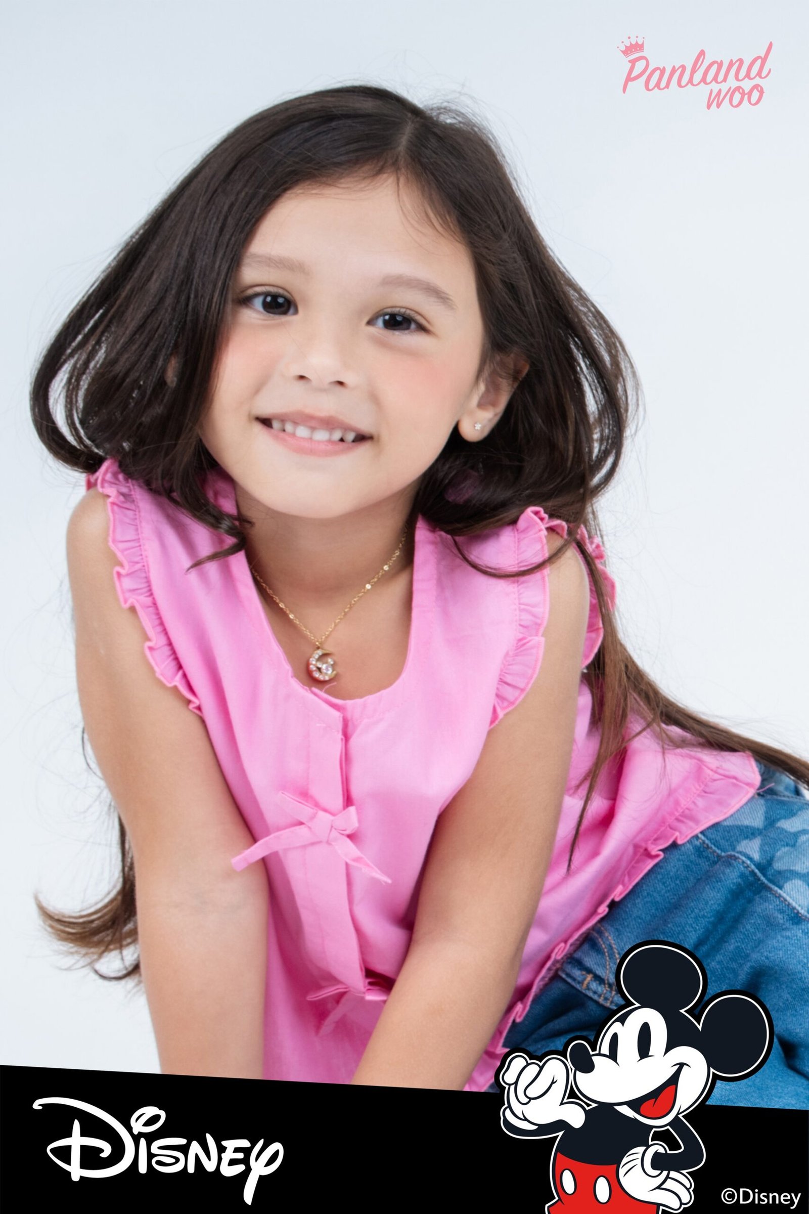 Panlandwoo Kids - Mickey & Minnie Mouse Collection - Kalung Titanium Anak Tomesha Adjustable - Gambar 7