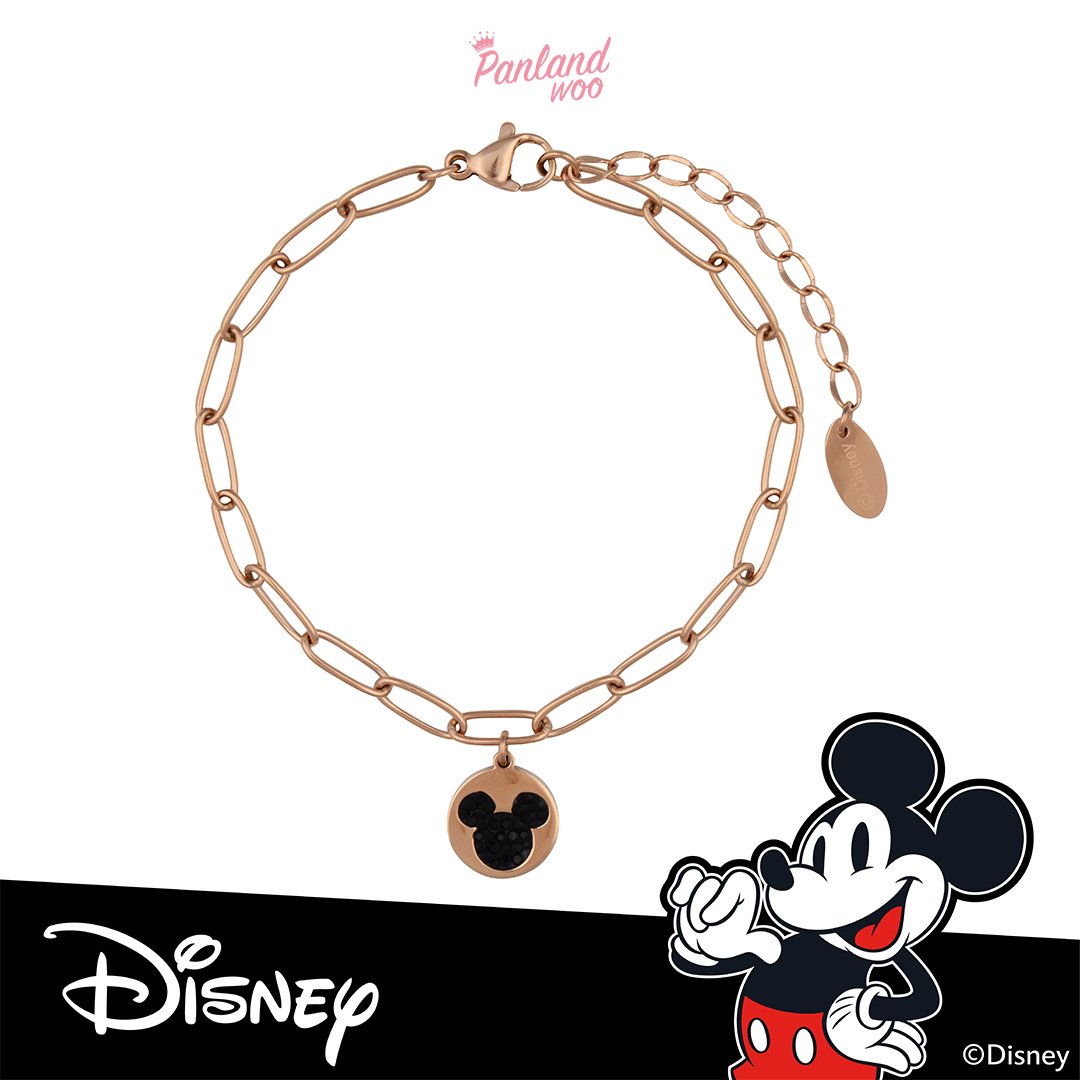 Panlandwoo Kids - Mickey & Minnie Mouse Collection - Gelang Tangan Titanium Anak Tyramoon Adjustable - Gambar 5