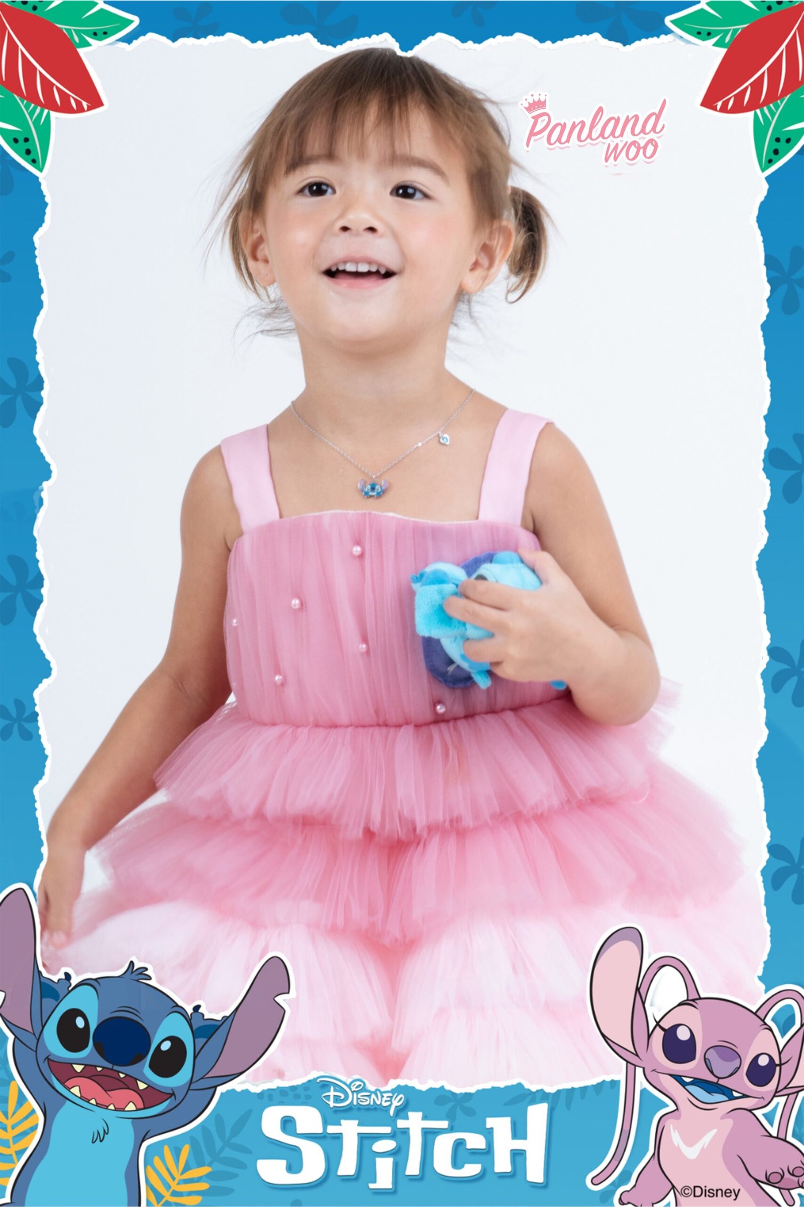 Panlandwoo Kids - Stitch Collection - Kalung Titanium Anak Generosa Adjustable - Gambar 6