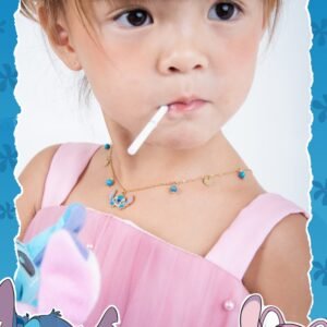 Panlandwoo Kids - Stitch Collection - Kalung Titanium Anak Lenora Adjustable - Gambar 3