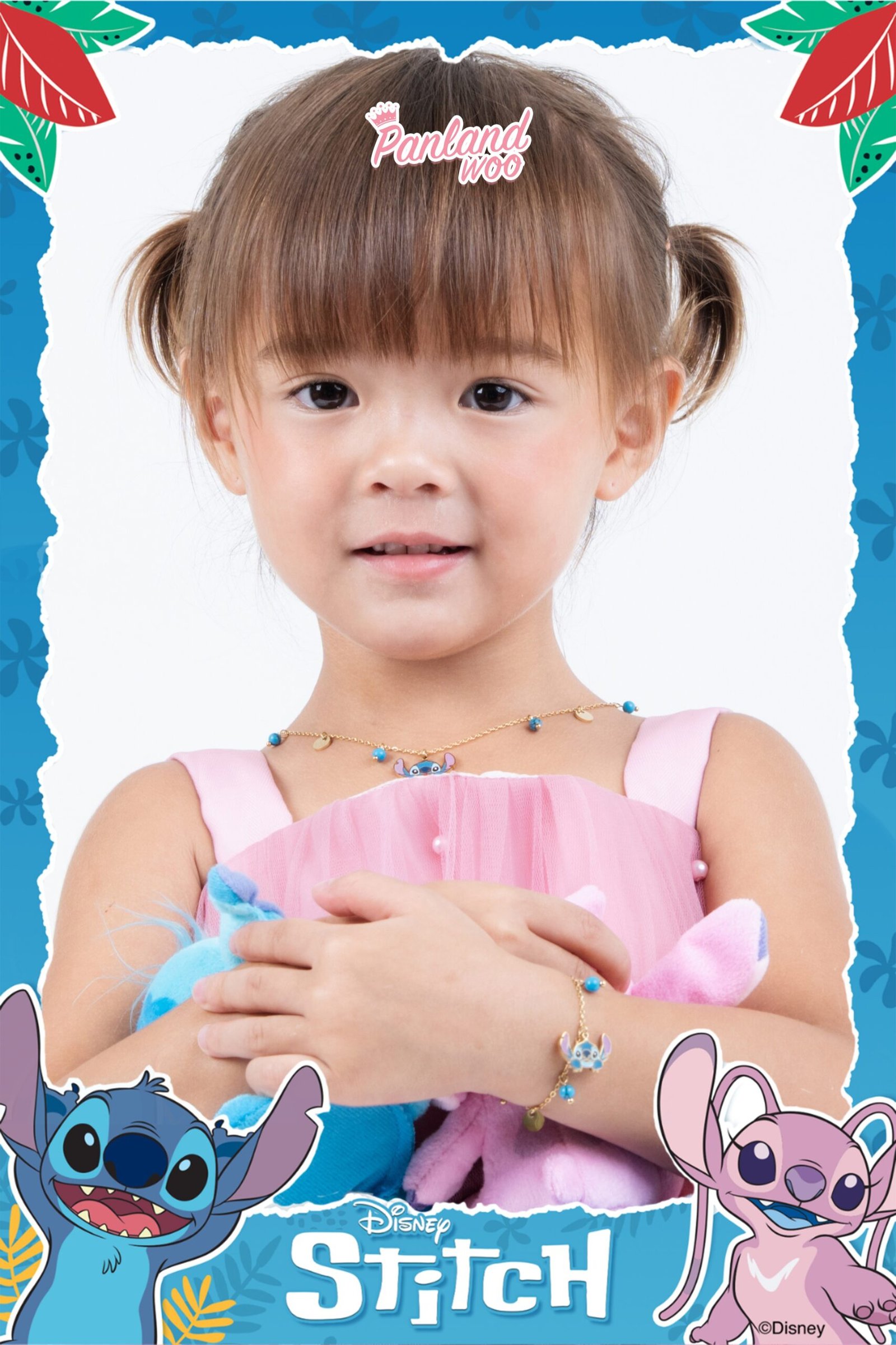 Panlandwoo Kids - Stitch Collection - Kalung Titanium Anak Lenora Adjustable - Gambar 6
