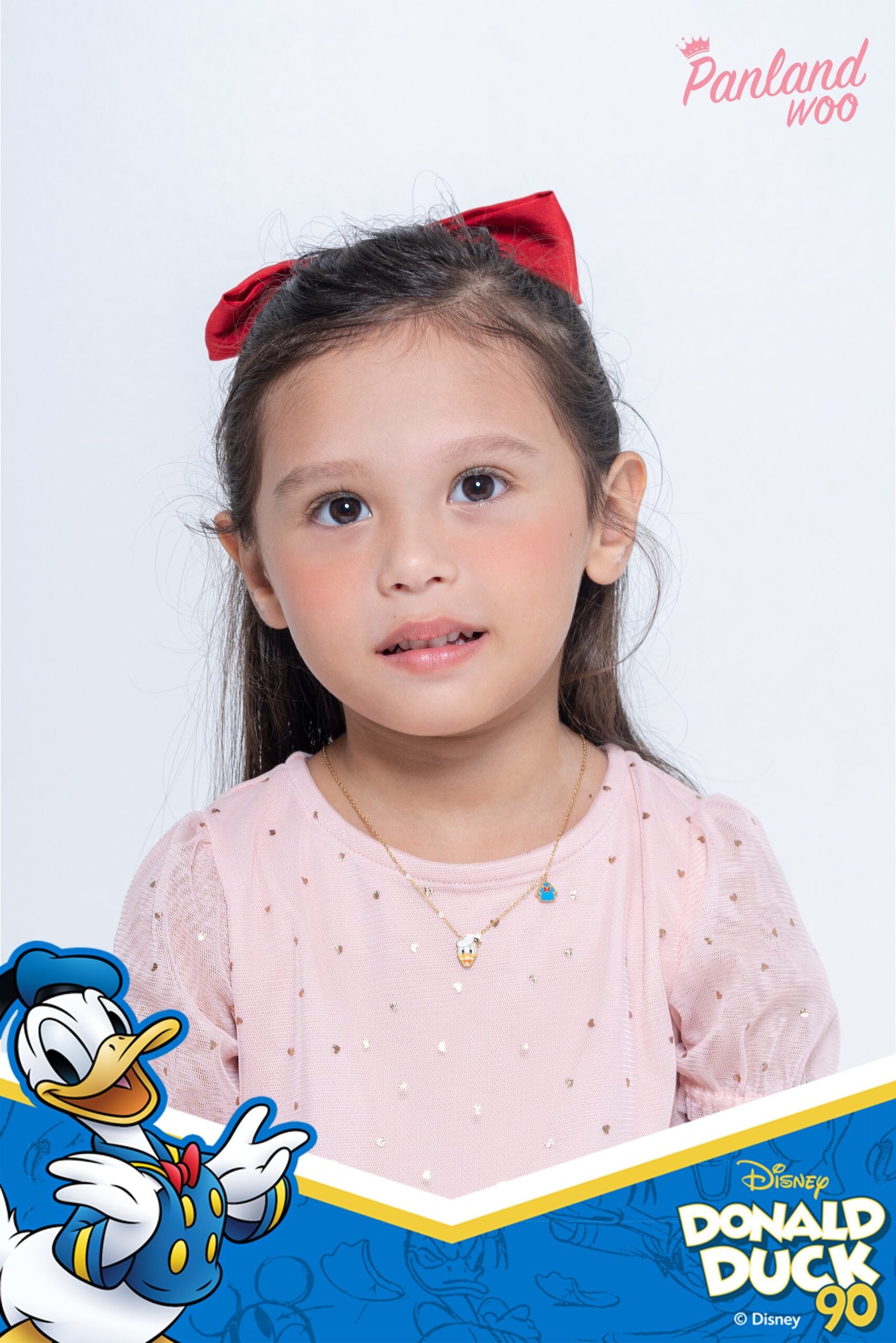 Panlandwoo Kids - Donald Duck & Friends Collection - Kalung Titanium Anak Clinton Adjustable - Gambar 4