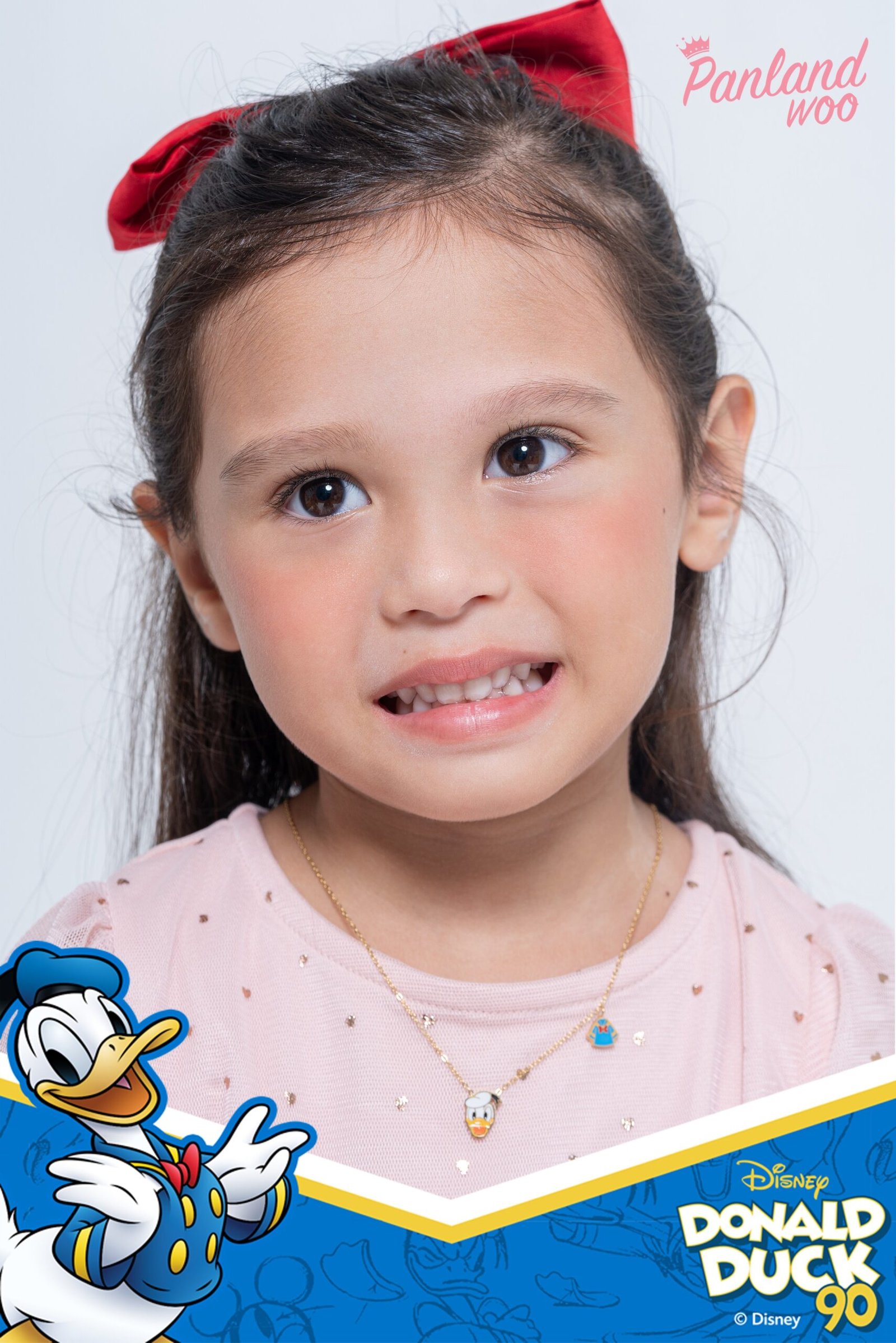 Panlandwoo Kids - Donald Duck & Friends Collection - Kalung Titanium Anak Clinton Adjustable - Gambar 6