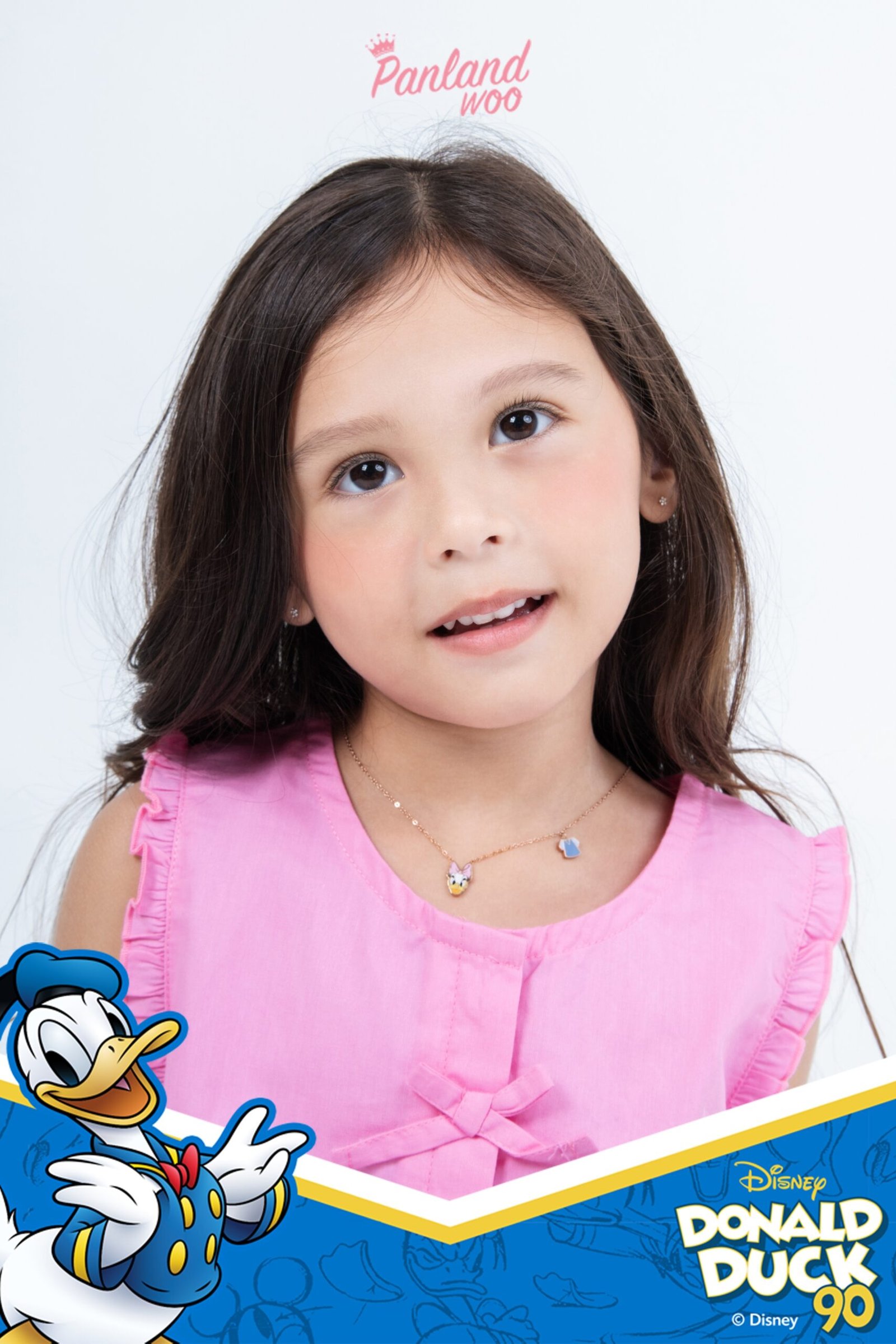 Panlandwoo Kids - Donald Duck & Friends Collection - Kalung Titanium Anak Porsha Adjustable - Gambar 5